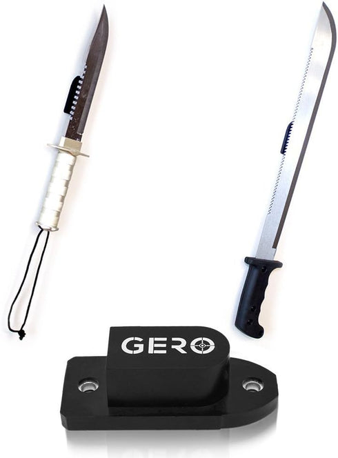 GERO Counter Tactical Quick Draw Gun Magnet Concealed Pistol Holder Handgun Fast Draw Perfect Car Gun Holster Under