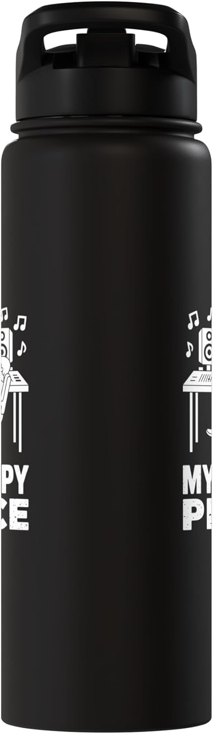 Music Producer Studio Mixing Engineer Vibes Recording Studio My Happy Place Music Producer Stainless Steel Insulated