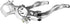 ZJchao Bike Brake Lever, 1Pair 24mm Aluminum Alloy Handlebars Bar Handle, Mountain Cycling Accessory