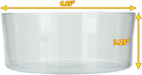 Slopper Stopper - Bowl Only | Tritan Plastic, 1.25 Quart, 6.85" Dia