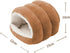 LOS ANDES Hamster Warm Bed House Hideout Soft Washable Mice, Rat Nest Small Animal House Cage Accessories for Mice