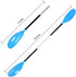 Kayak Paddle - Adjustable 2 Pieces Aluminum Alloy Shaft with Glass Fiber Blade for Oar Fishing