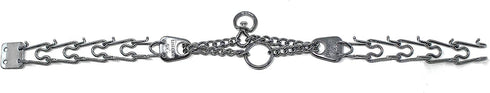Herm Sprenger Ultra-Plus Prong Dog Training Collar - Chrome Plated Steel, Anti Pull for Dogs, Made in Germany, 2.25mm x