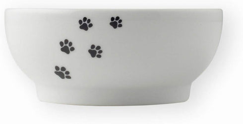 Necoichi Ceramic Cat Bowls for Indoor Cats, Whisker Friendly, Anti-Spill Feeding, Cute Cat Dishes