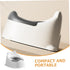 Portable Toilet Seat Lightweight Durable Training Potty for Boys for Indoor Outdoor Use Sturdy Design Easy to Carry