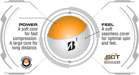 e6 Bridgestone Golf Balls