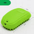 Rubber Dog Bath & Massage Brush - Cat Shampoo Scrubber with Soft Silicone Bristles for Short & Long Hair Pets