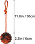 K9 Training Ball with Rope, Indestructible Dog Toy Ball with Handle for Training and Fetching