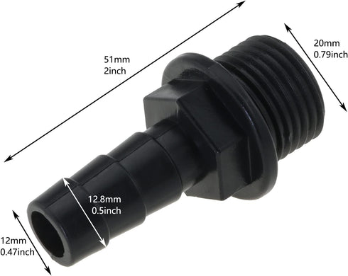 5IN1 Nozzles Kit for Fountain Pump, Aquarium, Fish Tank, Pond, Hydroponics Accessories