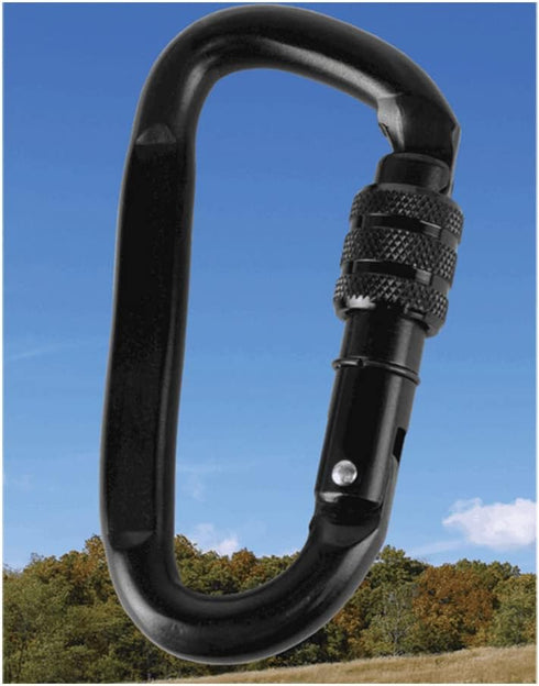 Muddy Outdoors Safety Harness, Heavy-Duty Aluminum/Steel Carabiners for Tree Climbing