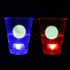 Six Senses Media The Dark Beer Pong Set, LED Beer Pong Cups and Glow-in-The-Dark Balls, 22 Set
