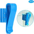 5Pcs/Set Plastic Fish Tank Hose Holder, Water Pipe Clamp, Fish Tank Water Clip for Aquarium (Blue)