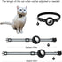Hepplly Tracker-Ready Breakaway Cat Collar (No Tracker Included) - Detachable GPS Holder + Safety Bell - Adjustable