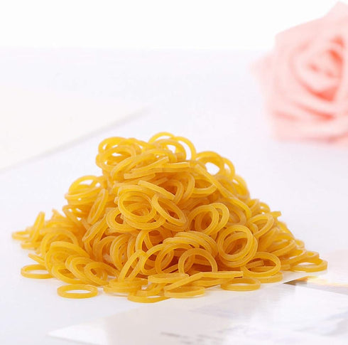 Sufermoe 1500 Pcs Dog Hair Ties - Pet Rubber Bands Hair Grooming Top Knots, Topknot Rubber Band Hair Bows Accessories