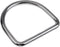 Straight D Ring, Stainless Steel for Scuba Gear, Metal Weight Belt Holder