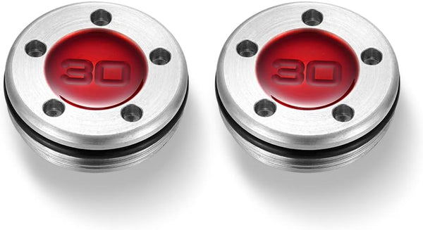 Golf Weights for Newport Putter - 5g/10g/15g/20g/25g/30g/35g/40g/45g, 1 Pair (2pcs) Red Golf Club Head Weights