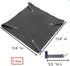 2 Sides Cat Hammock - Waterproof Fleece Warm Swing Bed for Cat, Ferret, Rabbit, Small Animal Cage Hammock (Small, Red)