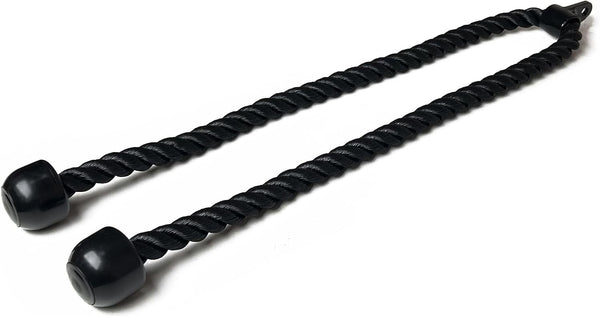 KORIKAHM Long Tricep Rope, 47-63 Inch Cable Attachment for Home Gym Pulley System
