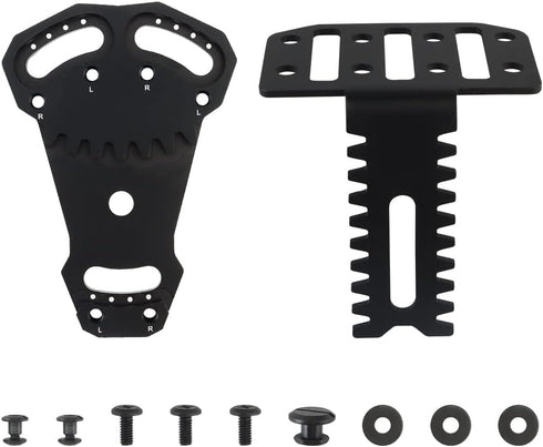 Tactical Duty Holster Extended Support Negative Cant Plate Mount Equipment