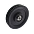 Universal Nylon Gym Cable Pulley Wheel 4.5 in/115MM Rotation 360 Degree Traction Bearing Pulley Wheel for Cable Machine Gym Equipment DIY Gym Pulley System Garage Door Home Gyms