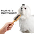 Dog Brush Cat Brush - Vokiuler Double Sided Bristle and Pin Pet Brush for Grooming Long Short Hair, 2 Pack