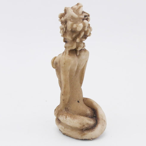 Medusa Aquarium Fish Tank Decorations, Ancient Greek Myth Statues Figurine Sculpture, Reptile Turtle Lizard Spider