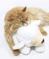 Dog Heartbeat Toy for Anxiety Relief - Soft Plush Calming Toy for Puppy Behavioral Training - Sheep Companion Pillow