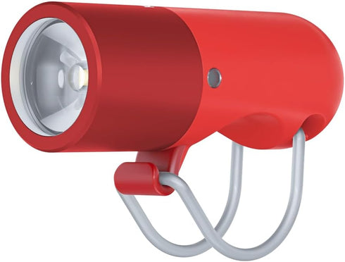 Plugger Front Bike Light - Post-Box Red