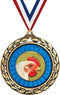 Chicken Medals - 2 1/2" Laurel Wreath Chicken Medal - Great Chicken