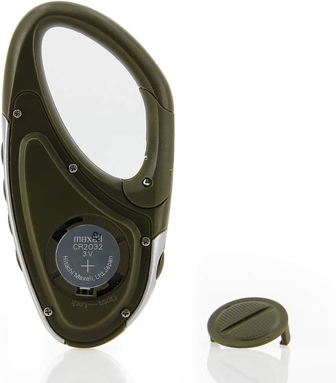 Portable Digital Altimeter Compass with Weather Forecast, Multi-Function Barometer for Hiking, Camping, RVs, Outdoor
