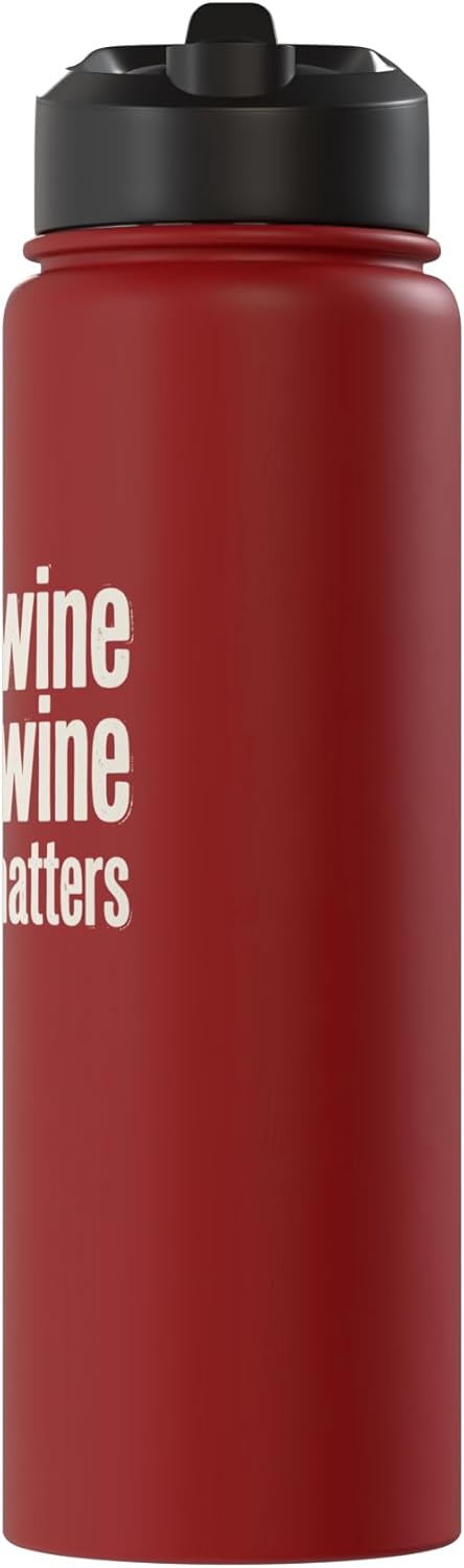 Wine Drinker Humor Tee Winery Life Wine Sommelier Funny Wine No more Wine No, More Wine Punctuation Matter Stainless
