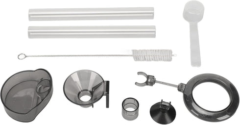 Aquarium Fish Feeder, Premium Acrylic Shrimp Feeding Tube and Dish Set, Safe for Multiple Fish