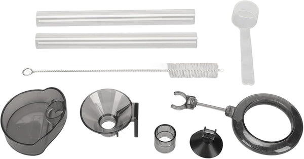 Aquarium Fish Feeder, Premium Acrylic Shrimp Feeding Tube and Dish Set, Safe for Multiple Fish