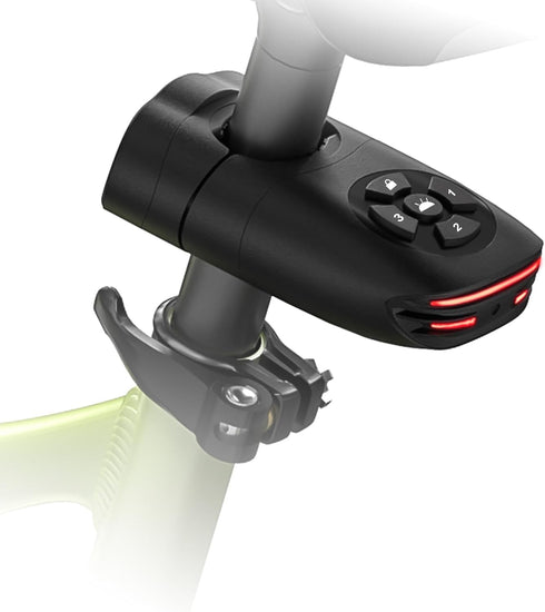 NUNET Brake Light Bike Locator GPS AirTag Anti-Theft 3-in-1 Smart Tail Light