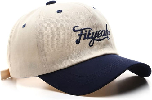 Women's Men's Letter Front Embroidered Baseball Cap - Outdoor Sports Sun Hat