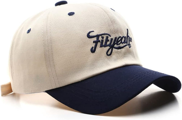 Women's Men's Letter Front Embroidered Baseball Cap - Outdoor Sports Sun Hat