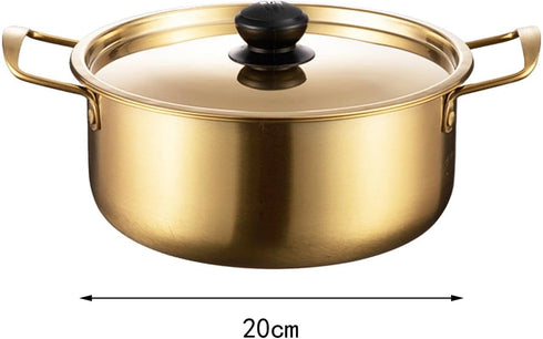 FytStycale Set 20cm Portable Outdoor Ramen Cookware for Camping and Hiking Adventures
