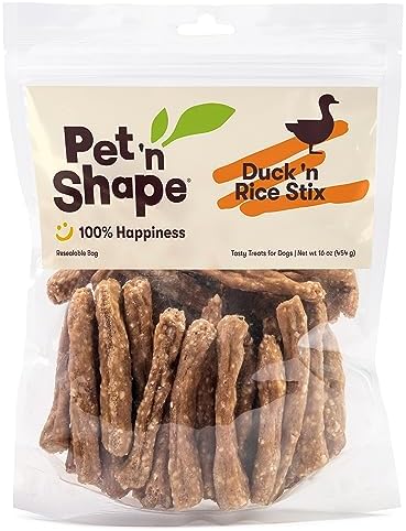 Pet 'n Shape Duck 'n Rice Stix Dog Treats - 1 Pound