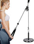 Fitness Pulley Cable System - Gym Cable Pulley Attachments for LAT Pull Down Fitness Equipment