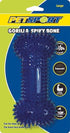 PetSport 7.5" Gorilla Spiky Squeaker Bone Dog Toy, Large, Vanilla Scented, Colors Will Vary
