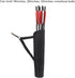 KRATARC Archery Crossbow Bolts Arrow Tube Hip Quiver Carry Bag for 18" 20" 22" Arrows, Waist Hanged