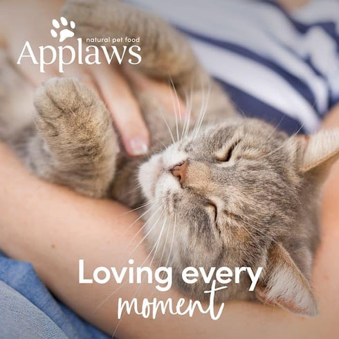 2.12 oz., 18 Applaws Natural Tuna Flakes in Gravy Wet Cat Food, Case