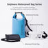 Sinjimoru Lightweight Multifunctional Waterproof Boat Bag, 15L Water Beach Backpack for Travel, Kayaking, Camping