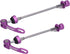 ZTTO 2pcs Quick Release Skewers, Road Mountain Bike Front Rear Skewer Accessory