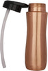 Perilla Home 100% Pure Copper Bottle - 25.37 Oz Ayurvedic Water Bottle, Leak Proof for Gym, Outdoors, Indoors