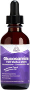 Liquid Glucosamine for Small Dogs, 260mg Joint Supplement for Mobility & Comfort, Easy-to-Use Liquid MSM & Chondroitin,
