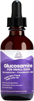 Liquid Glucosamine for Small Dogs, 260mg Joint Supplement for Mobility & Comfort, Easy-to-Use Liquid MSM & Chondroitin,