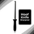 Farrier Tool Hoof Knife Sharpener with Fine Diamond Grit Coated 8 Inch Honing Rod