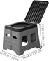 Emergency Camping Toilet - Portable Folding Stool for Outdoor Use