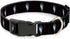 Buckle-Down Dog Collar with Plastic Clip, Black Panther Tooth Necklace, Multi Color, 1.5" Wide, Fits 18-32" Neck